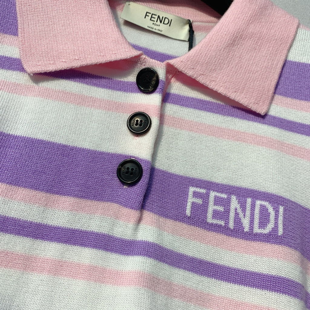 FENDI 26S SHORT SLEEVE POLO SHIRT 101