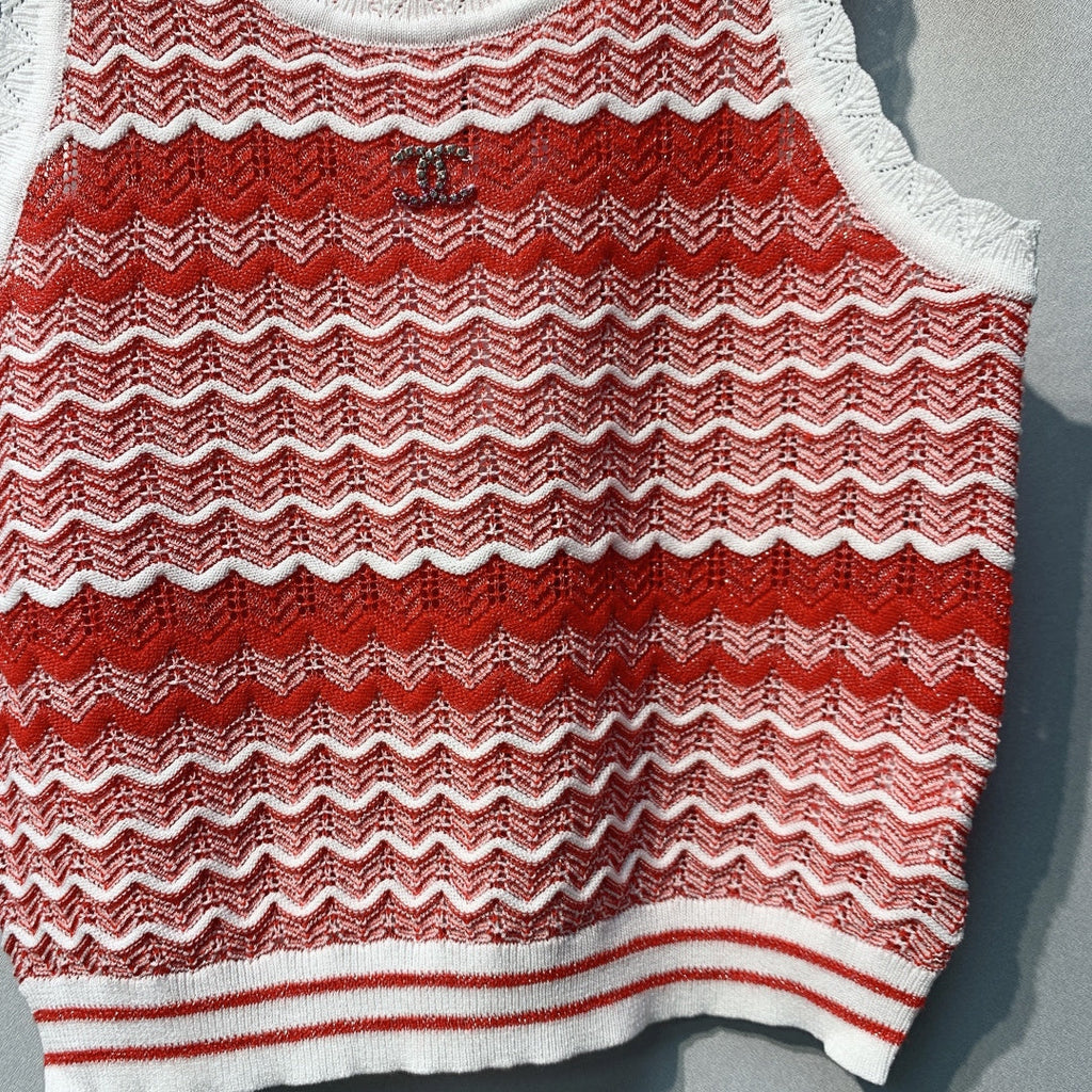 CHANEL 26S KNIT TANK TOP STYLE 1110
