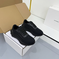 ALO 25S SNEAKER IN BLACK MESH FABRIC