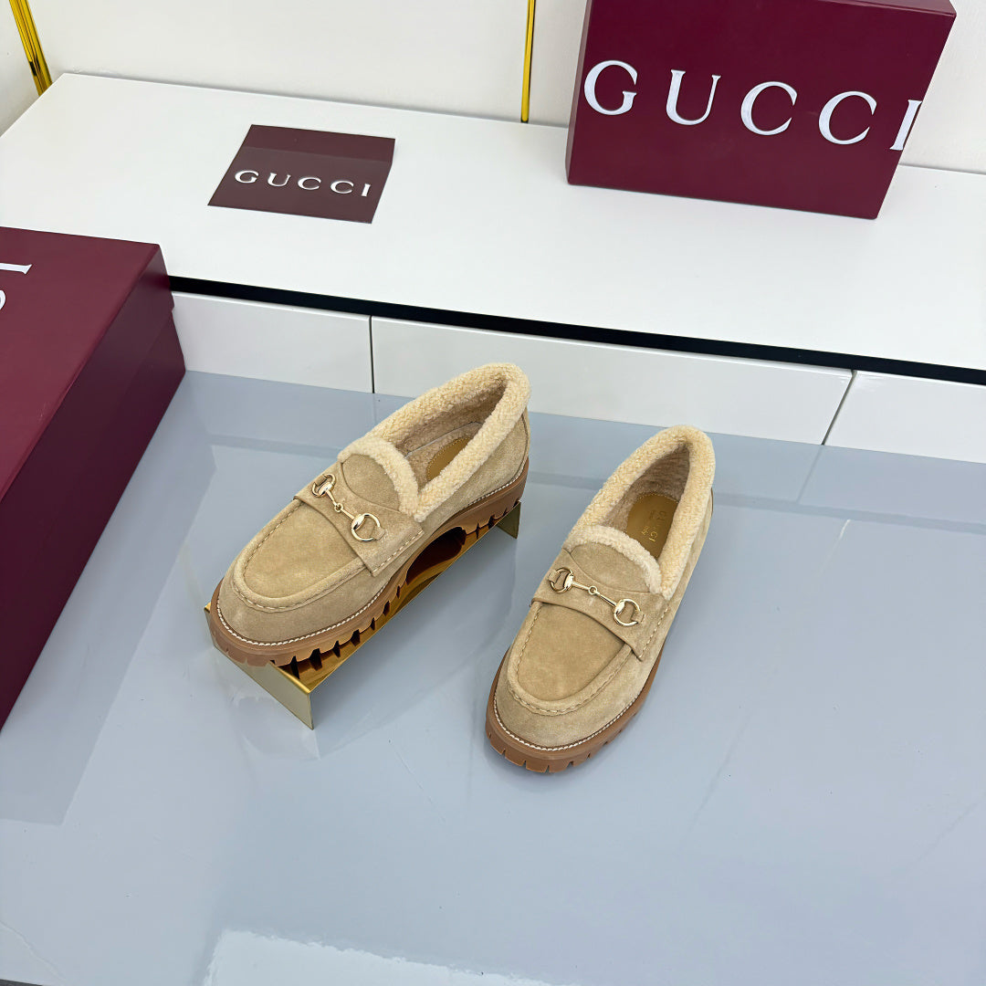 HORSEBIT LOAFERS IN TORTILLA BROWN SUEDE