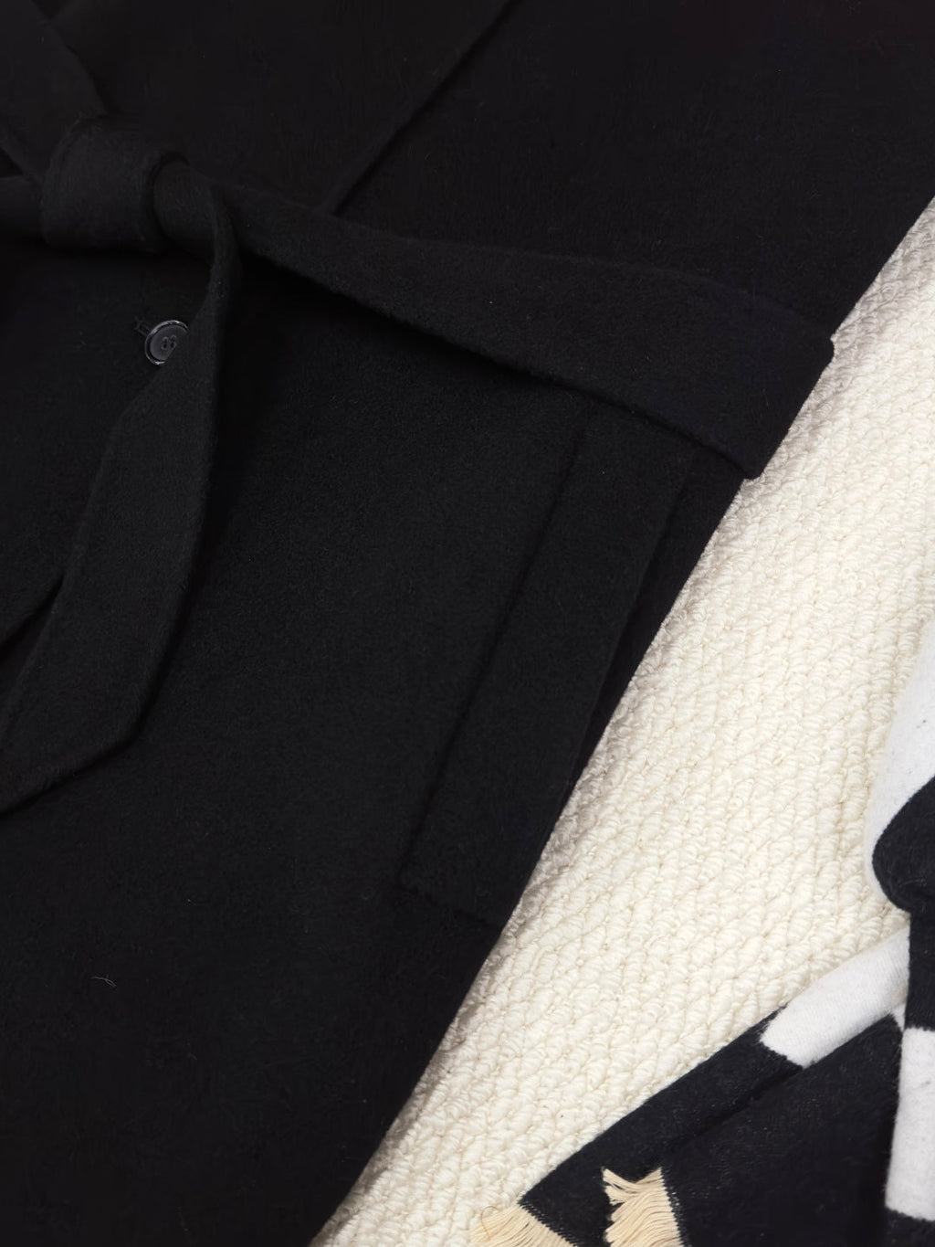 HERMES 25S LONG SLEEVELESS CASHMERE VEST 190
