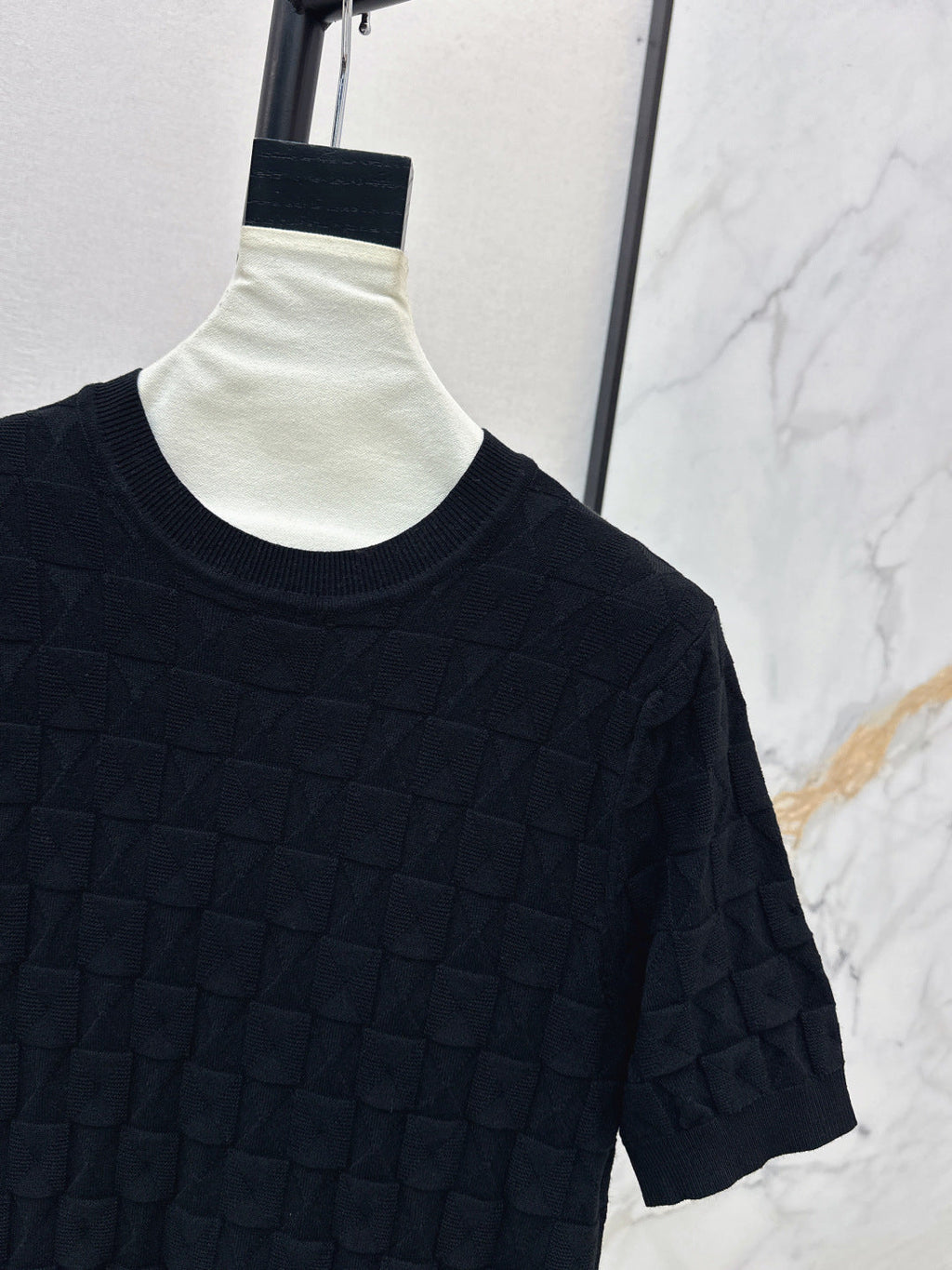 HERMES 26S SHORT SLEEVE SWEATER 546