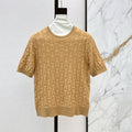 HERMES 26S SHORT SLEEVE SWEATER 545