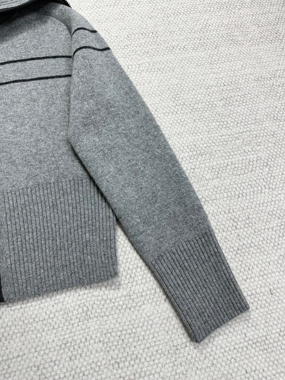 DIOR 26S REVERSIBLE CASHMERE NOTCHED-COLLAR JACKET 975