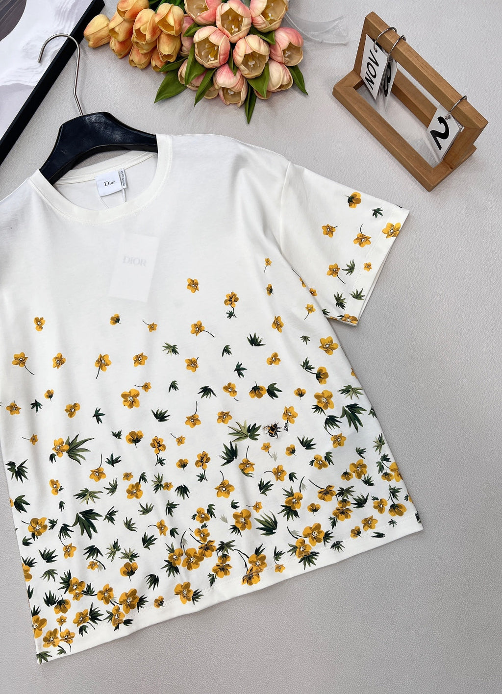 DIOR 26S SHORT-SLEEVE CREW-NECK T-SHIRT 1097
