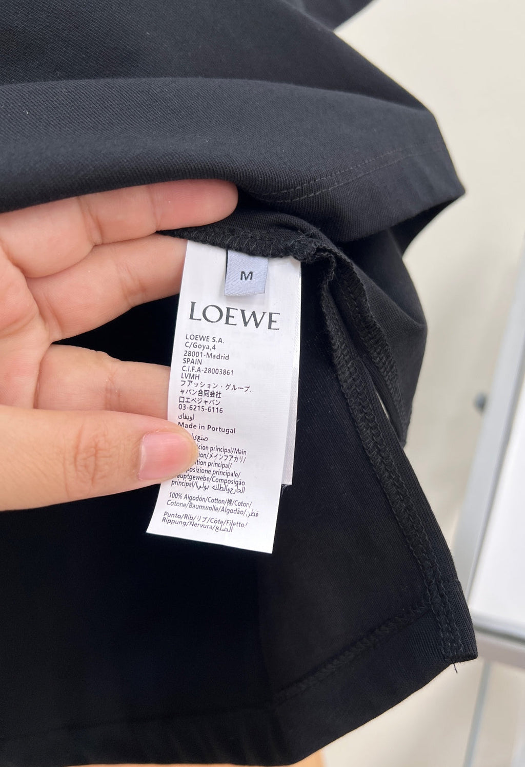 LOEWE 26S CREWNECK SHORT SLEEVE T-SHIRT 355
