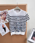 DIOR 26S SHORT-SLEEVED SWEATER 1269