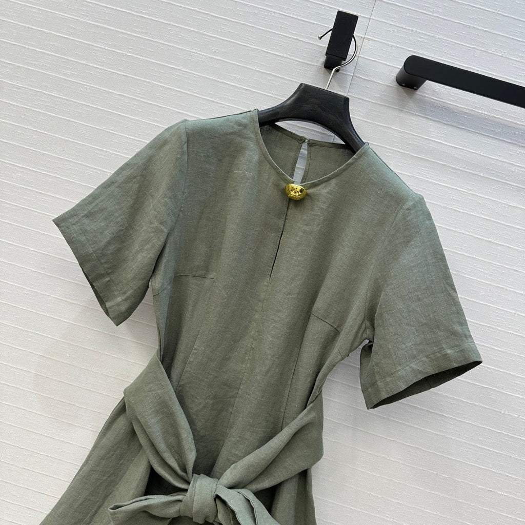 LOEWE SHORT-SLEEVE DRESS 268316
