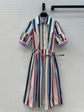 LA DOUBLEJ COTTON SHIRT DRESS 268353