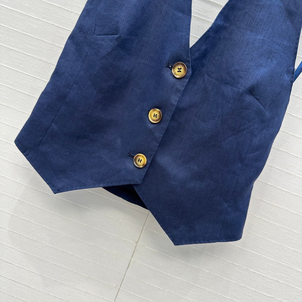MAX MARA SLEEVELESS BLAZER 268179