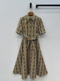 MAX MARA SHORT SLEEVE DRESS 268253