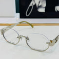 TRIOMPHE SEMI-RIMLESS SUNGLASS CL42118 IN METAL