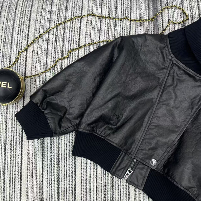 DIOR 25S LEATHER JACKET STYLE 371