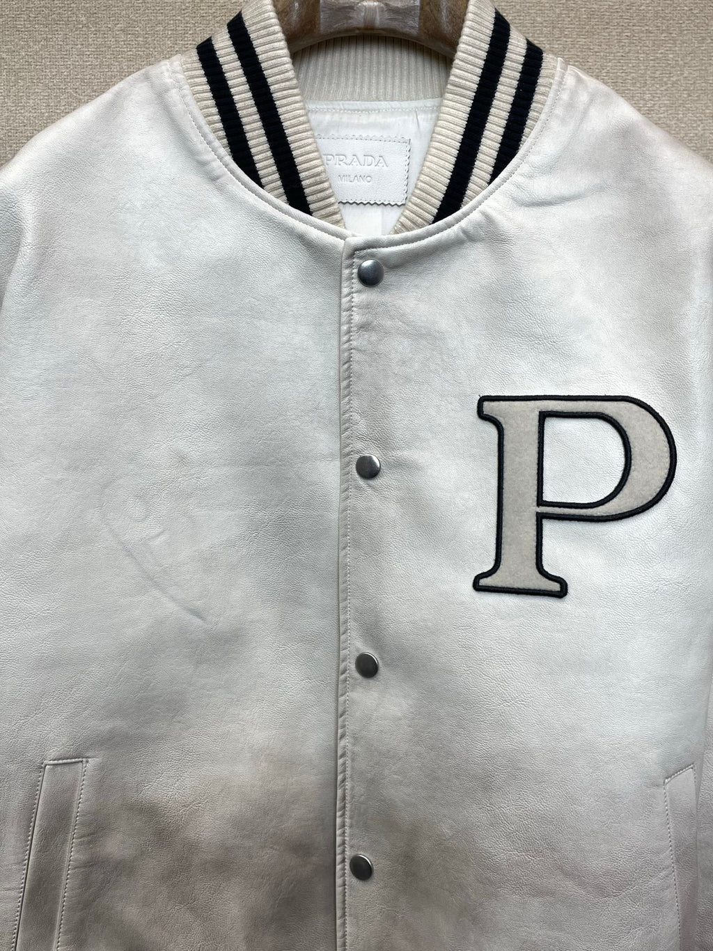 PRADA 25S LEATHER JACKET 418