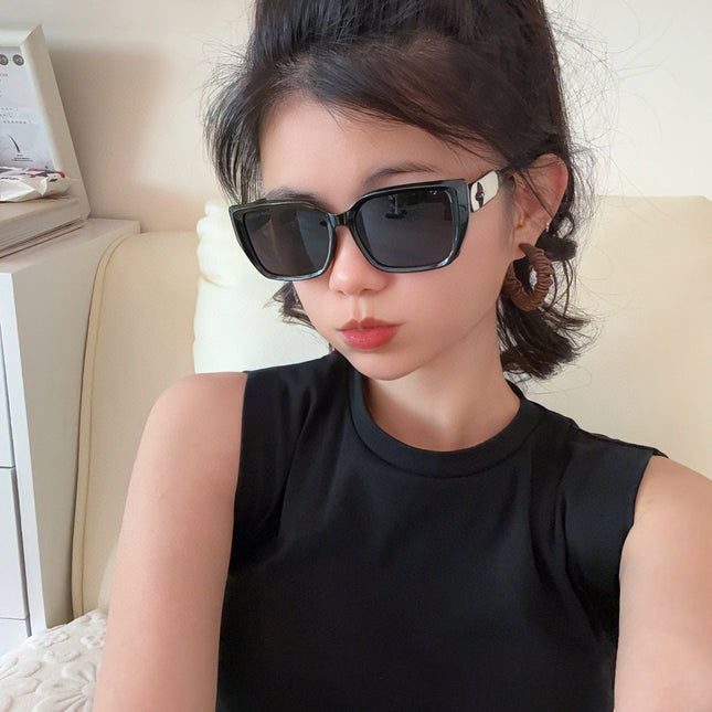 SQUARE SUNGLASSES L6221 IN ACETATE