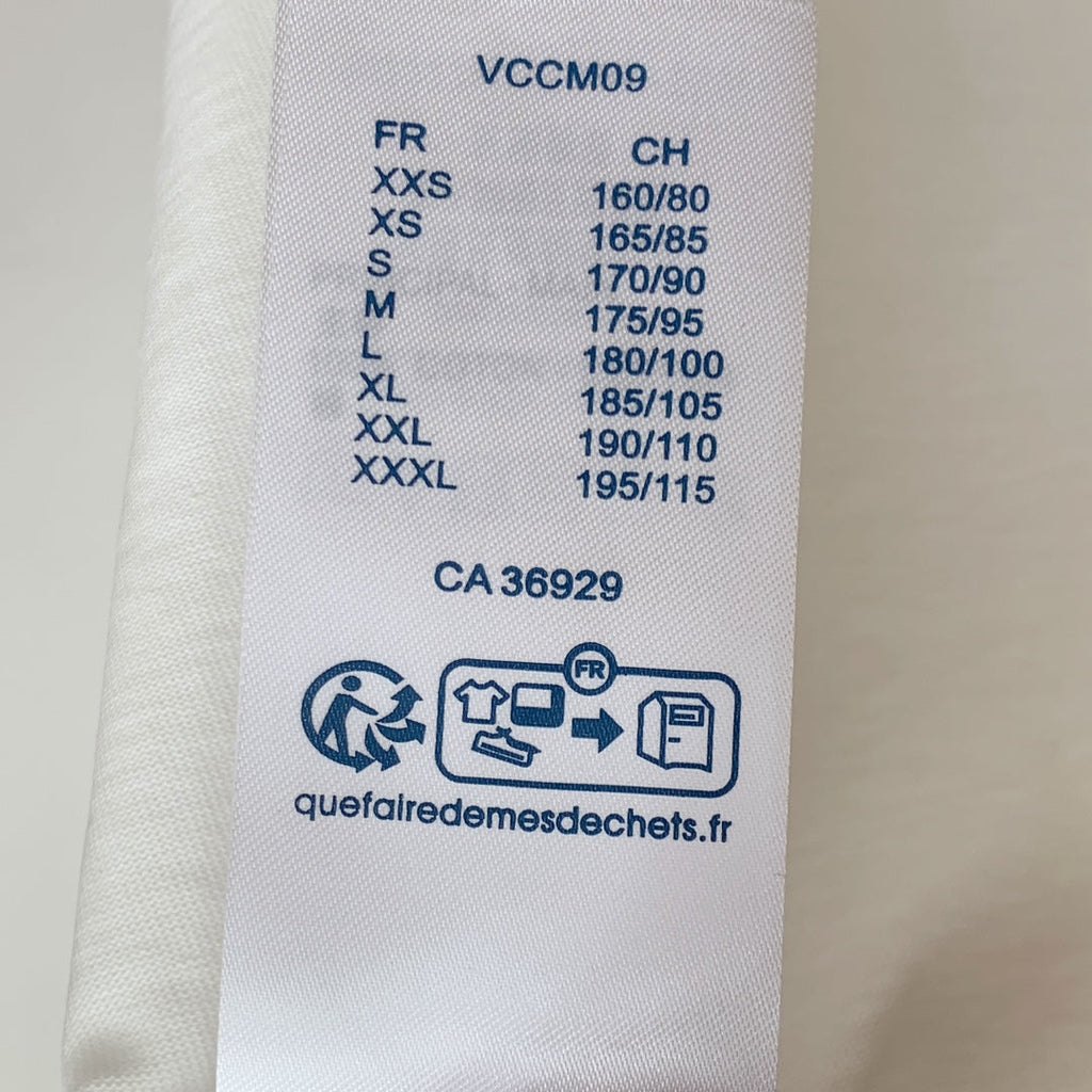 LV WHITE PURE COTTON FABRIC T-SHIRT 238884