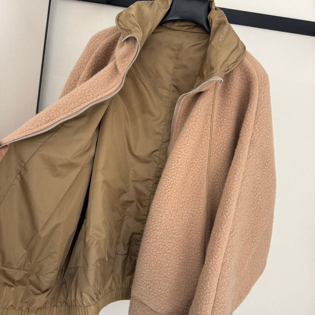 PRADA 25S KHAKI KNIT JACKET 332