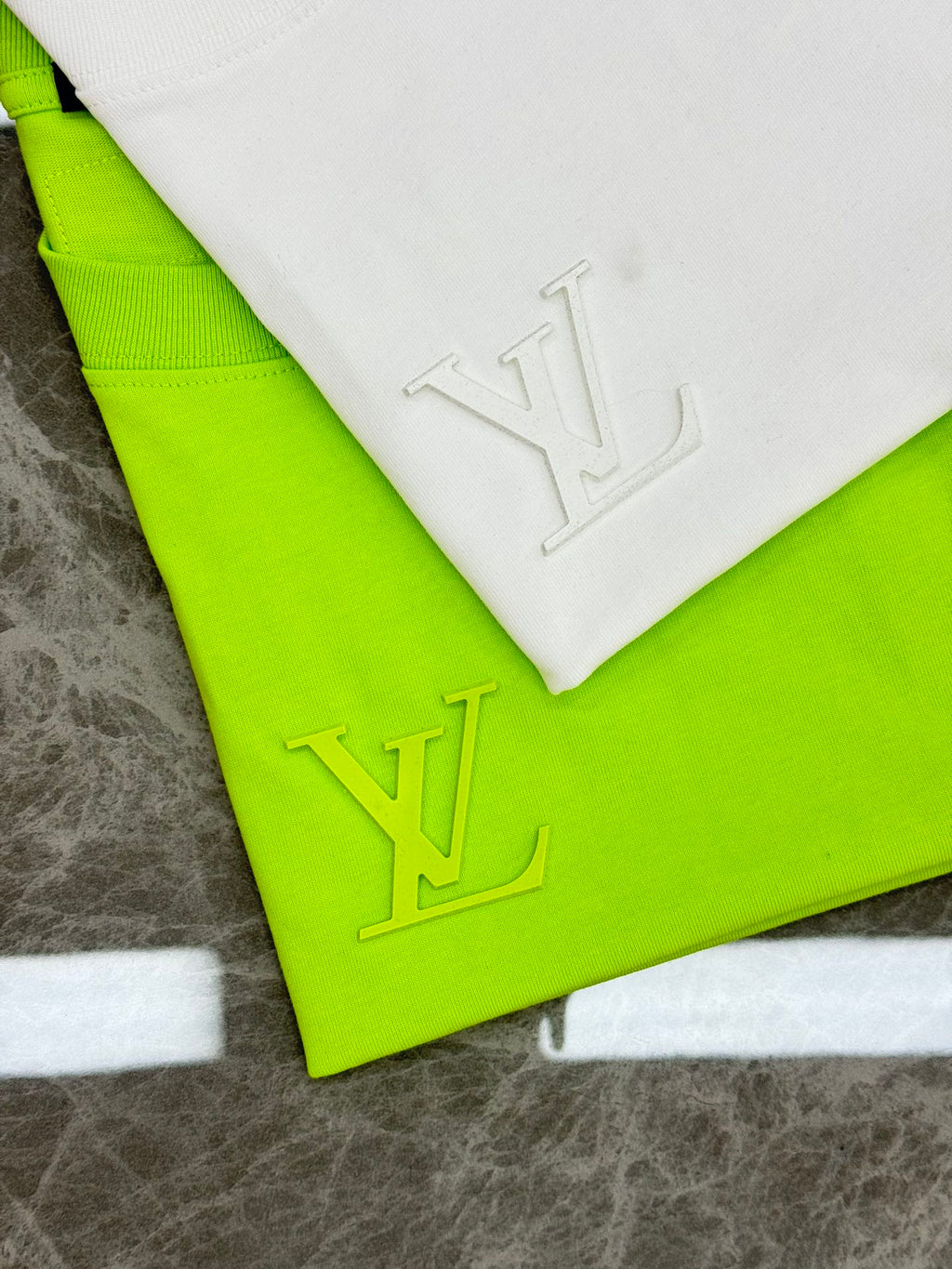 LV T-SHIRT IN WHITE MODAL COTTON 238791