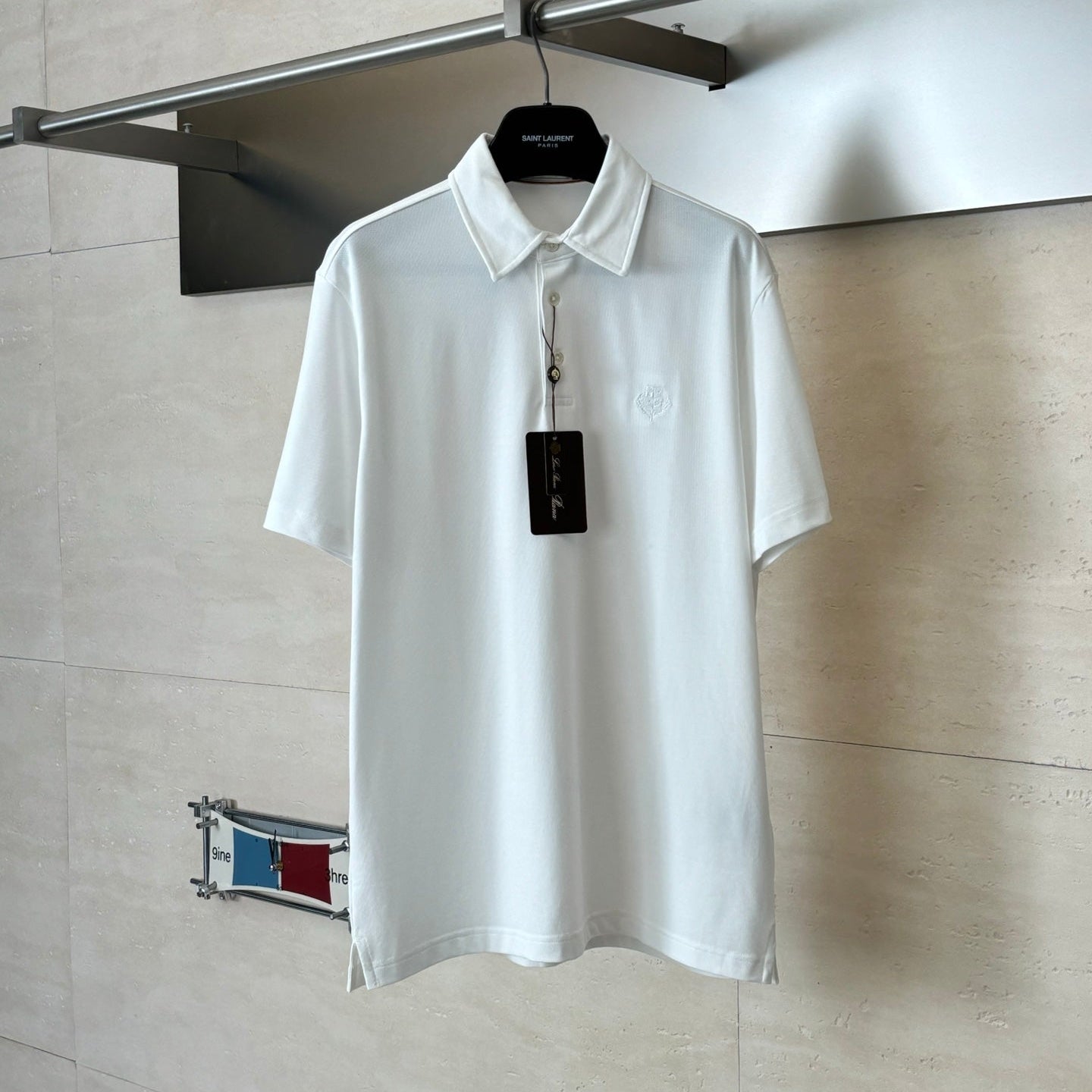LORO PIANA 26S SHORT SLEEVE POLO SHIRT 724