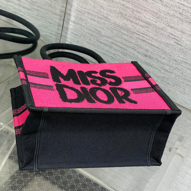 BOOK TOTE 26 CM IN COLORFUL CANVAS 226509