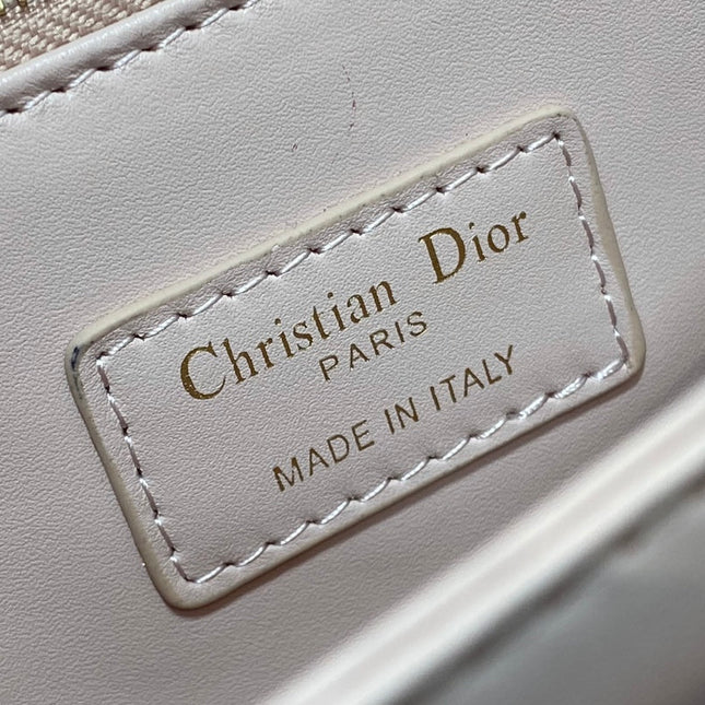 MINI BAG 24 IN LIGHT PINK PATENT CANNAGE CALFSKIN