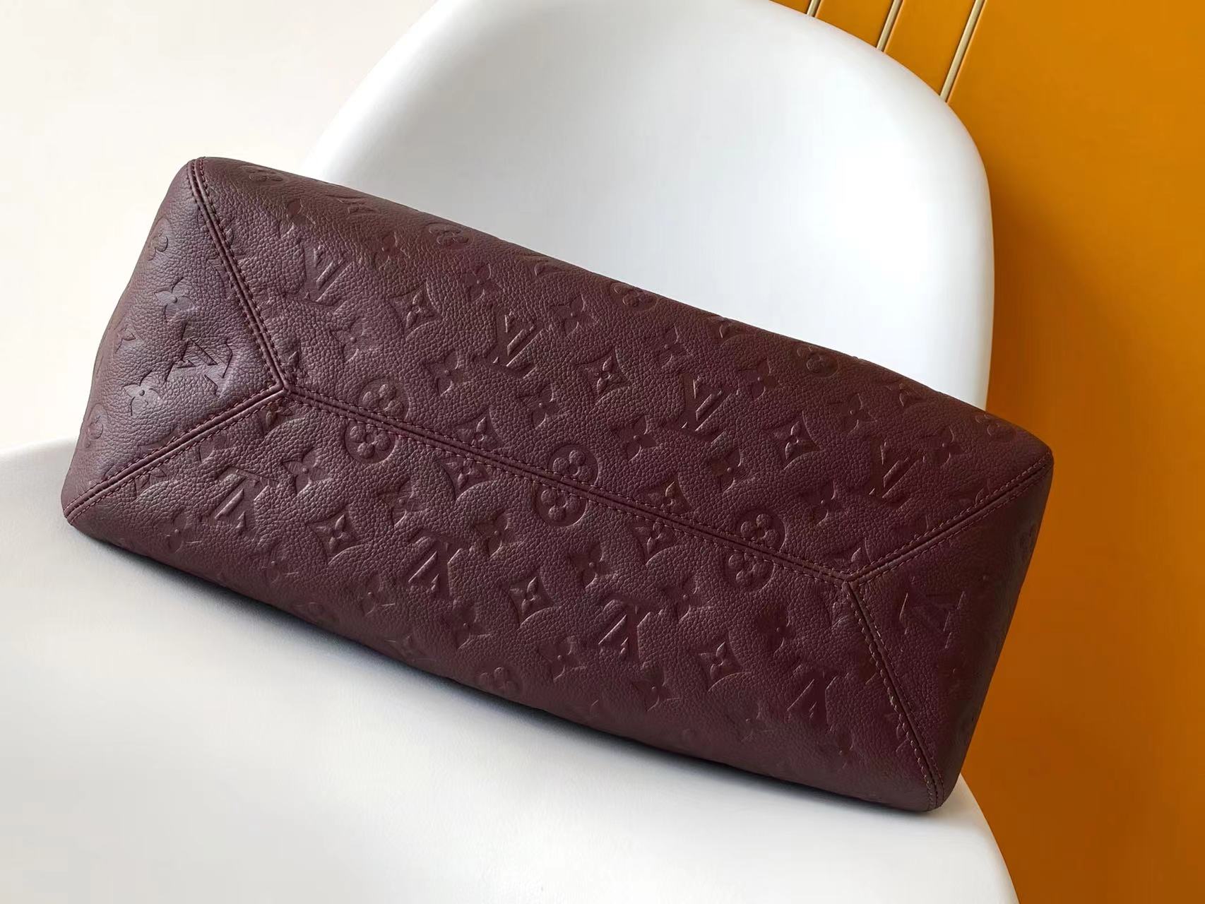 LV 26S ALL IN ONE BAG 56 IN DARK RED MONOGRAM EMPREINTE LEATHER