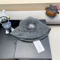 BUCKET HAT IN GRAY WOOL 436745