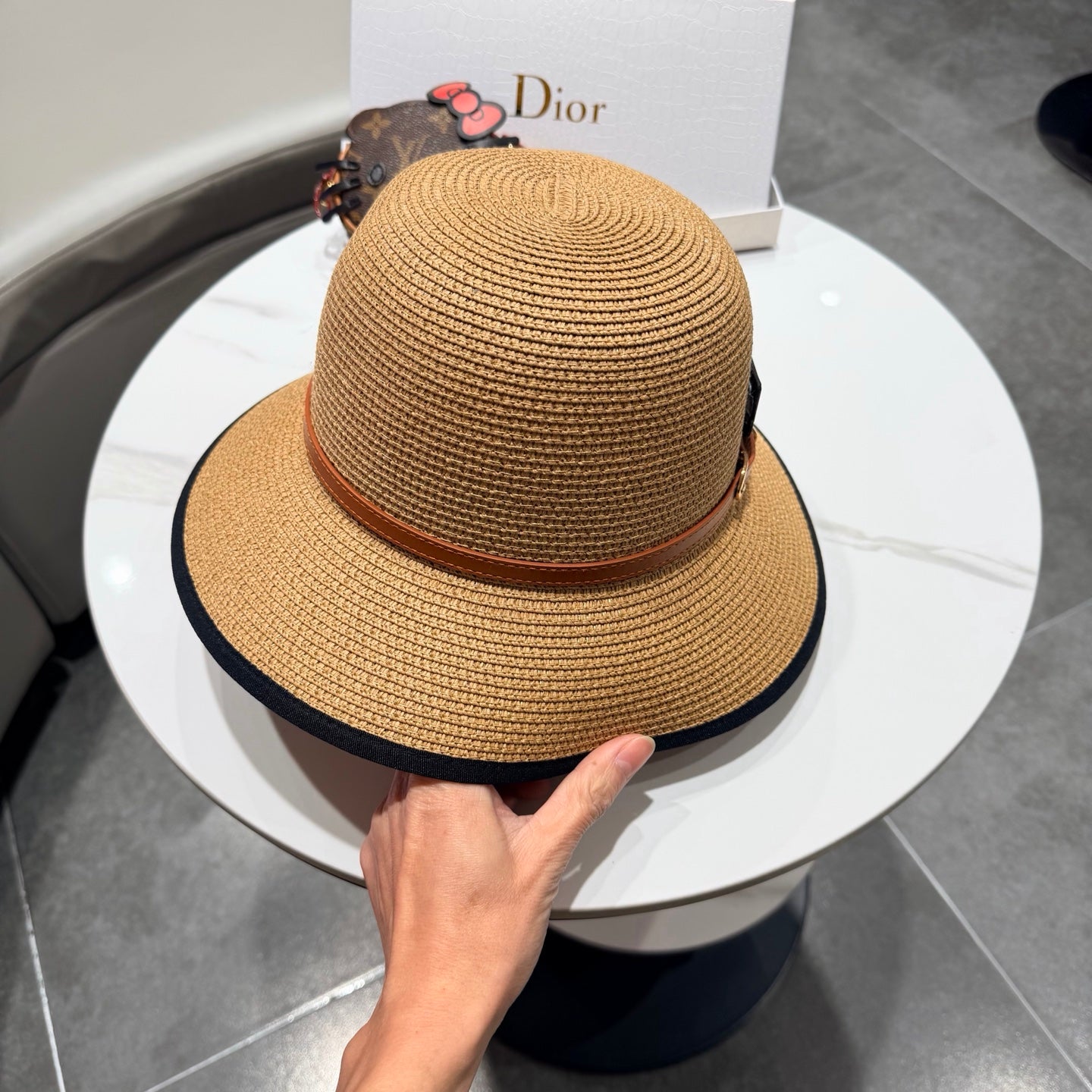 DIOR 26S SMALL-BRIM HAT STYLE 9