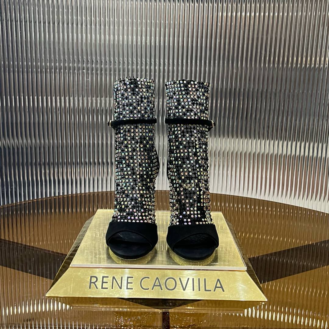 GALAXIA METALLIC ANTHRACITE SANDAL 95 MM BLACK