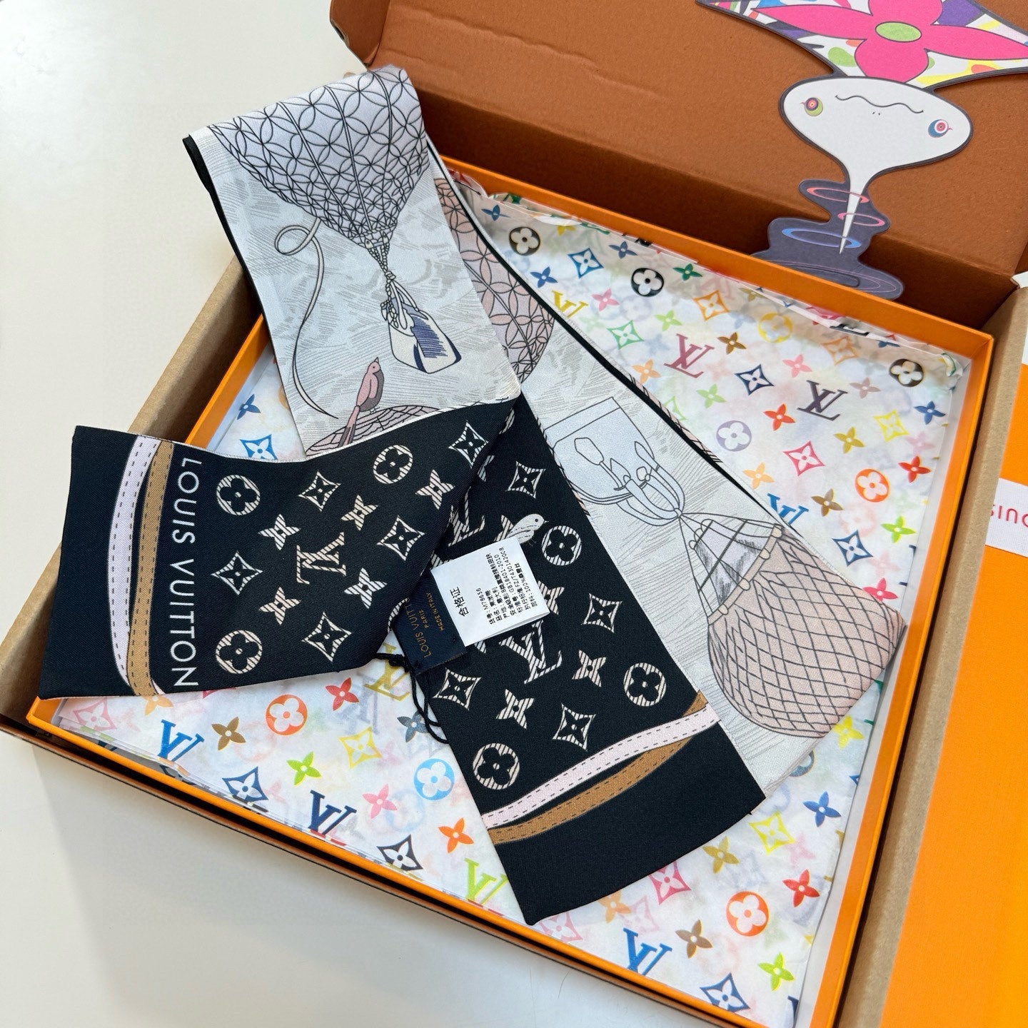 LV TWILLY 120 CM IN SILK 714367