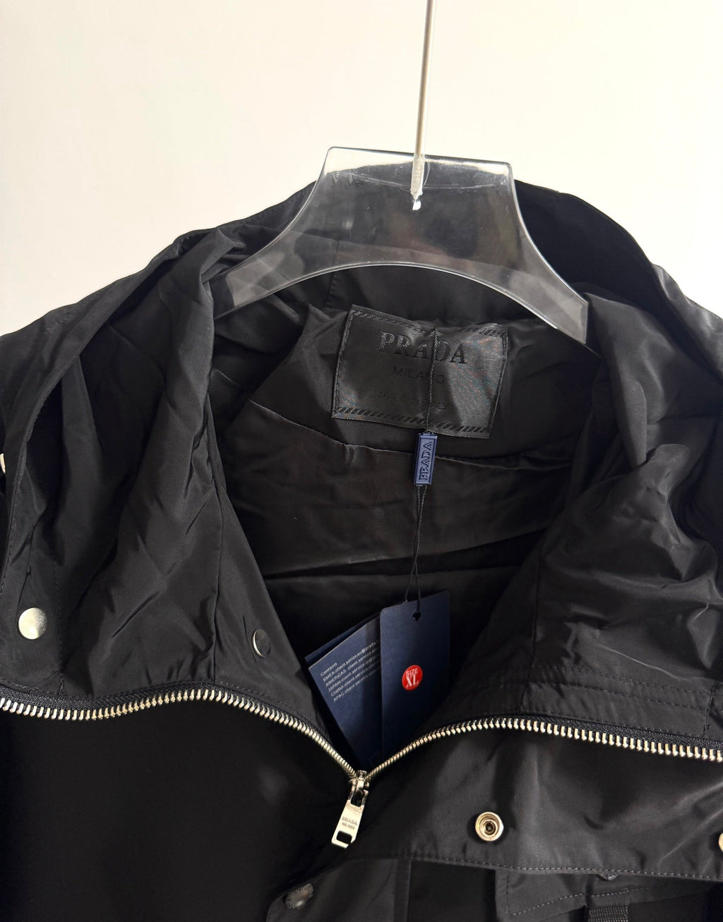 PRADA 26S HOODED JACKET 795