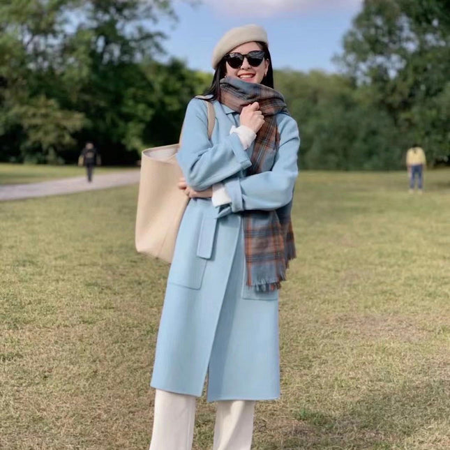 HERMES 25S CASHMERE COAT 123