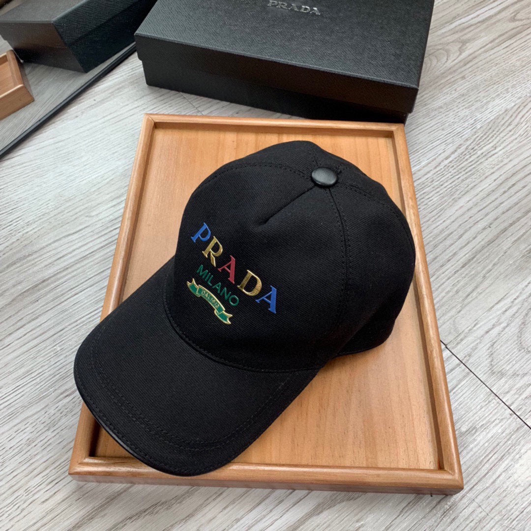 BASEBALL HAT IN BLACK FABRIC 269983