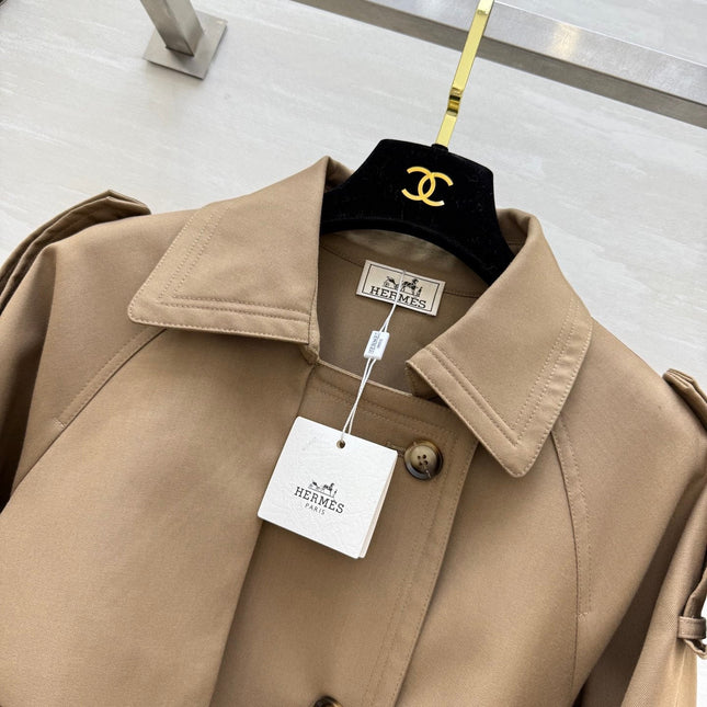 HERMES 25S LONG COAT 386
