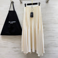 YSL 26S PLEATED MIDI SKIRT 270