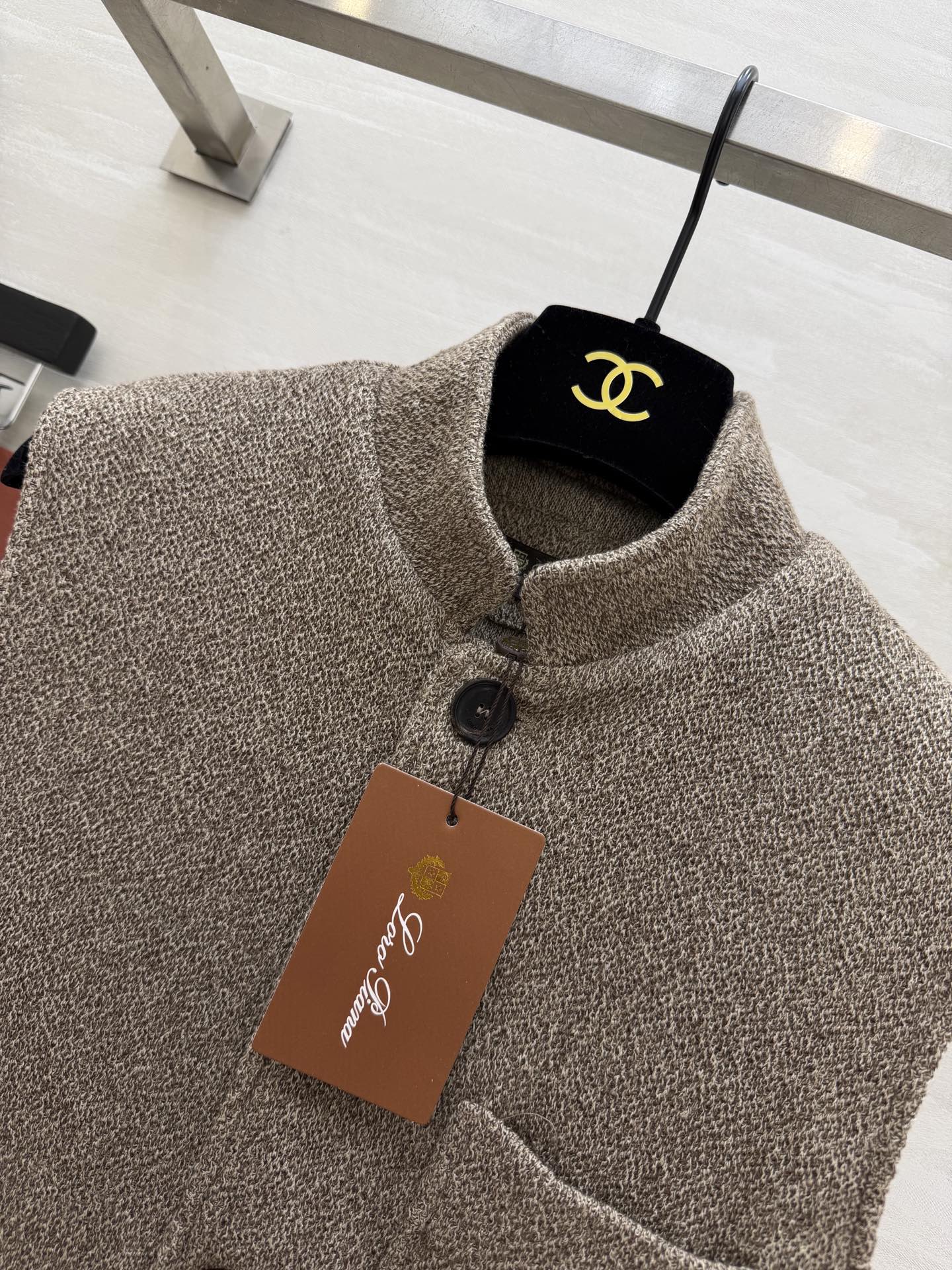 LORO PIANA 26S KNIT VEST JACKET 660