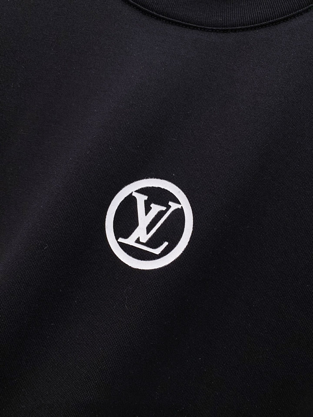 LV BASIC T-SHIRT IN BLACK COTTON 238827