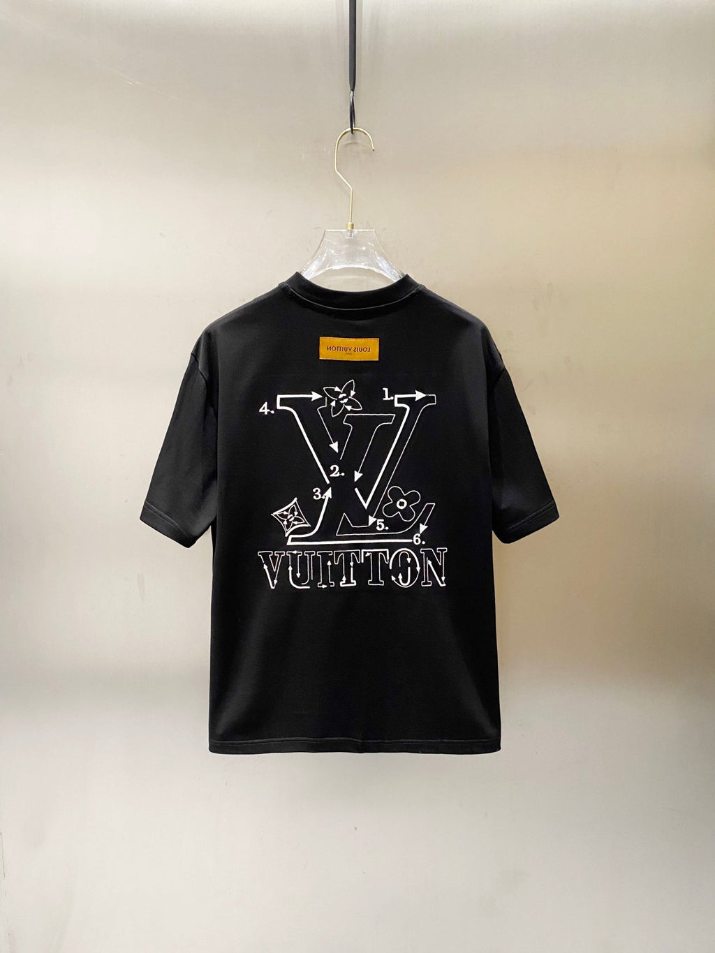 LV BLACK COTTON T-SHIRT 238839