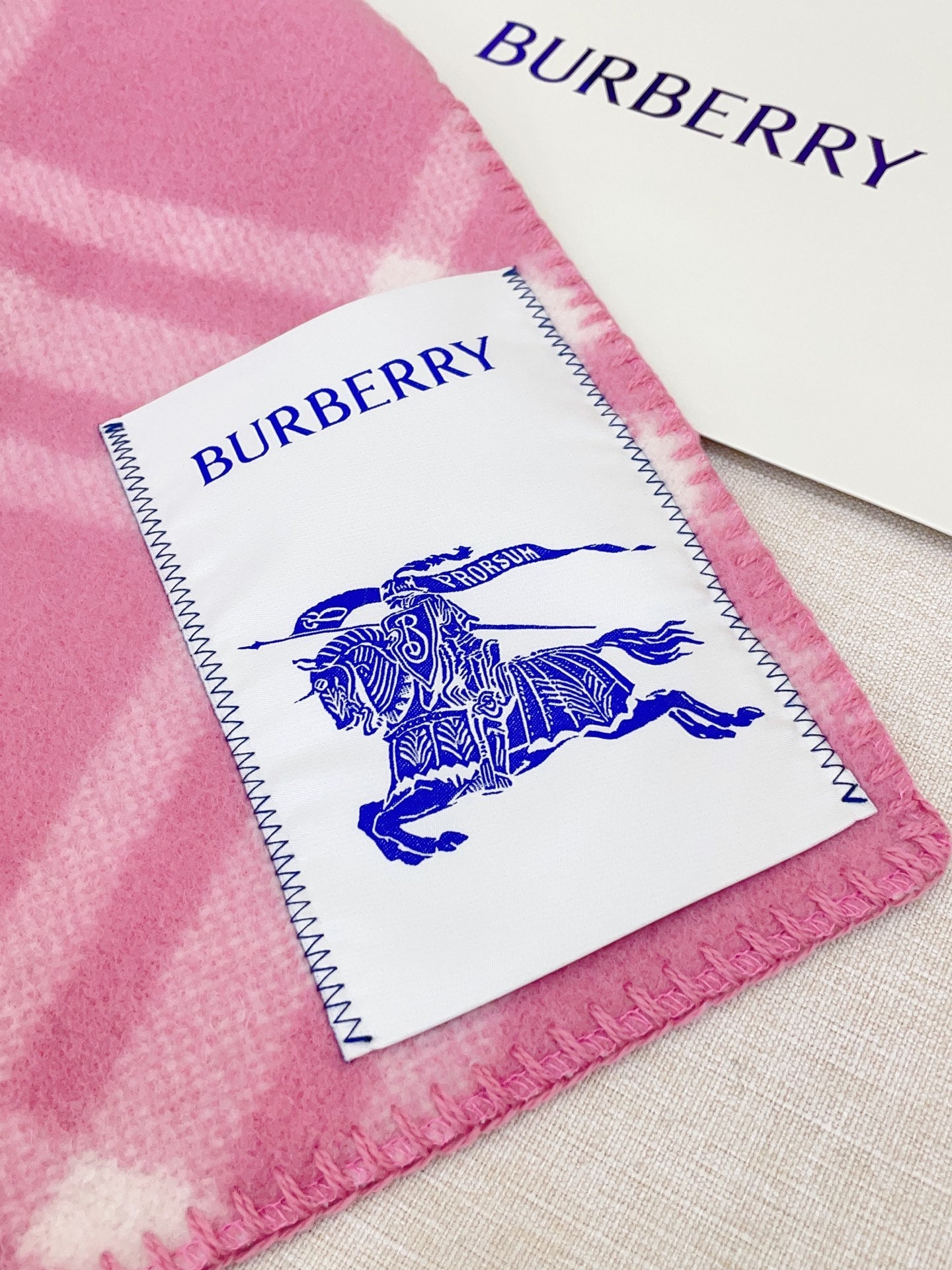BURBERRY 25S SCARF 182 CM IN CASHMERE 937965