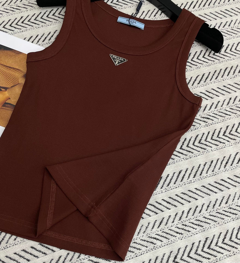 PRADA SLEEVELESS TOP STYLE 129