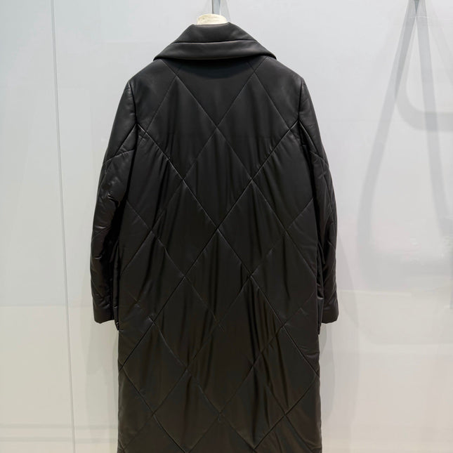 MAX MARA 25S QUILTED LONG COAT 030