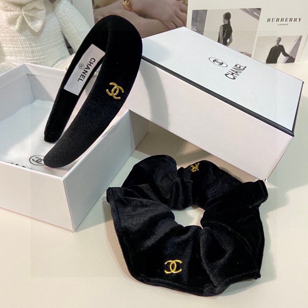 BLACK VELVET HAIRBAND 124628