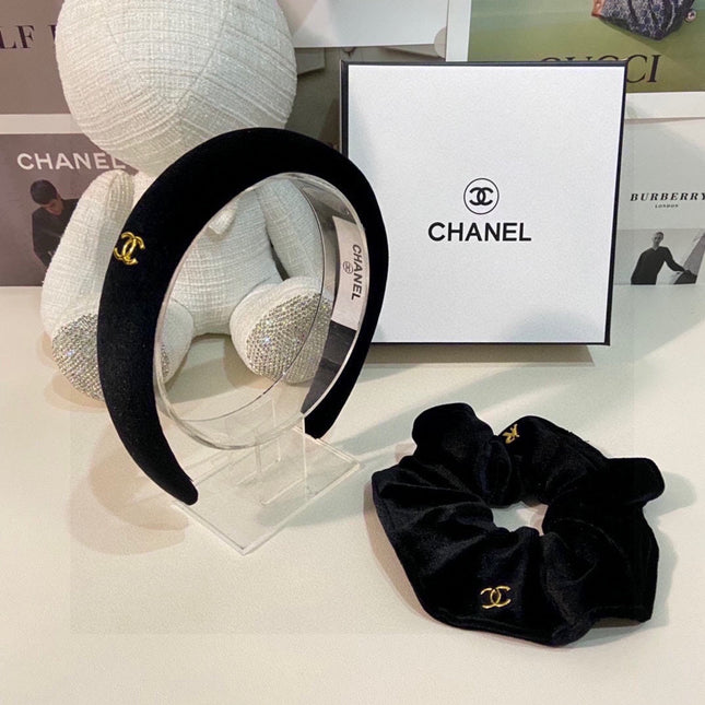 BLACK VELVET HAIRBAND 124628