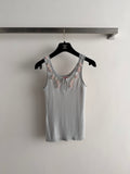 CHANEL 26S KNIT SLEEVELESS TOP STYLE 1185