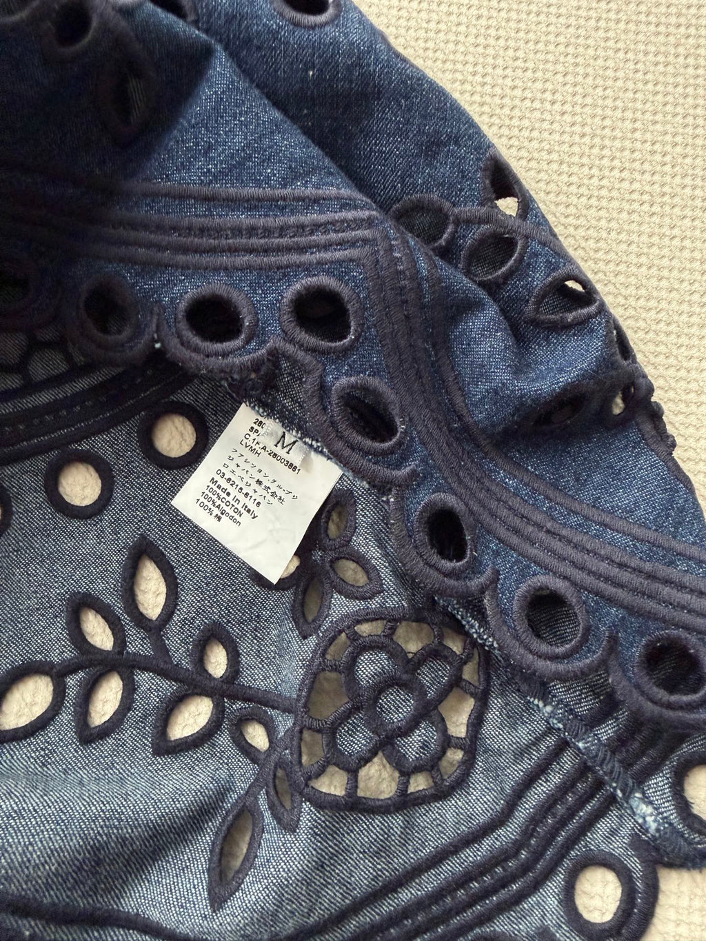 ZIMMERMANN 26S DENIM HALTER DRESS STYLE 174