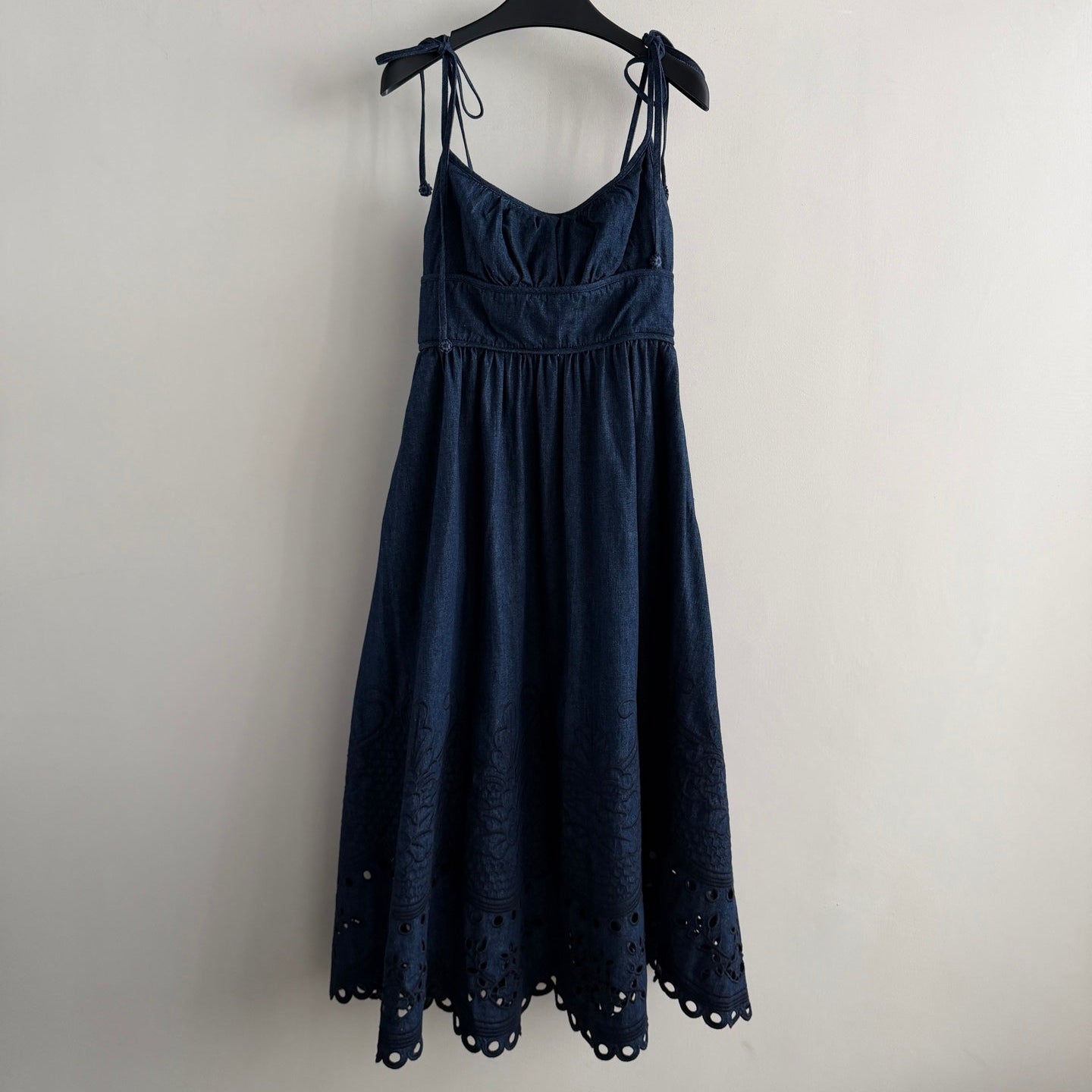 ZIMMERMANN 26S DENIM HALTER DRESS STYLE 174
