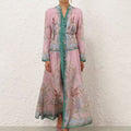 ZIMMERMANN 26S LONG SLEEVE FITTED DRESS STYLE 162