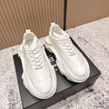 BALMAIN 26S SNEAKERS 60 MM IN WHITE CALFSKIN