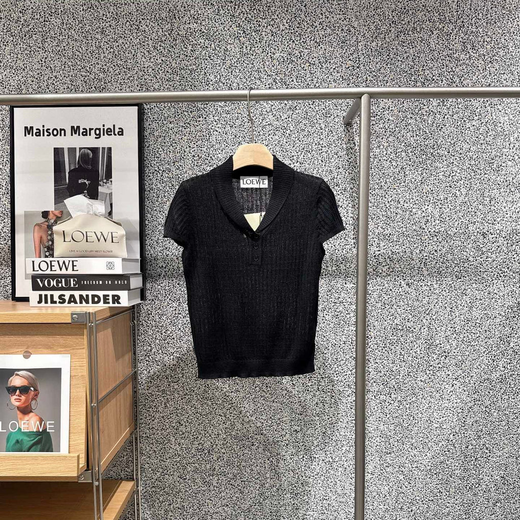 LOEWE 26S KNIT POLO SHIRT 436