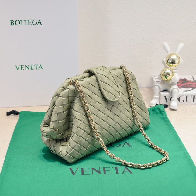 Teen Lauren 1980 With Chain 31.5 Green Leather Ghw